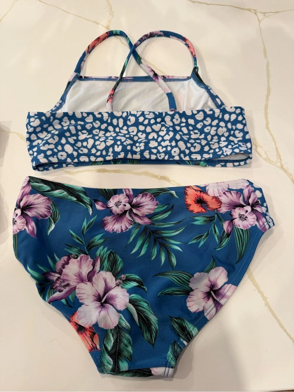 Art Class Girls Swimsuit Bundle – Size M (7/8 & 8) – 2 Two-Piece Swimsuits